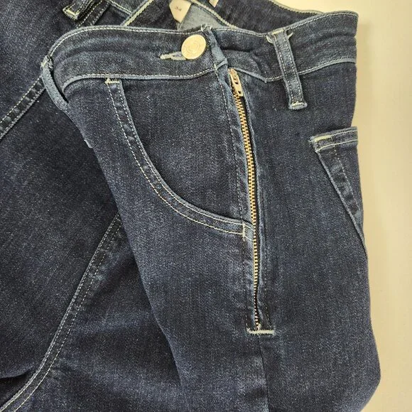 Frame Francoise Wide Leg Jeans Women's Size 34 Virgo - Picture 9 of 10